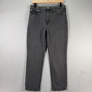 Madewell The Perfect Vintage Jeans‎ Womens 27P Black Comfort Classic Hght Rise